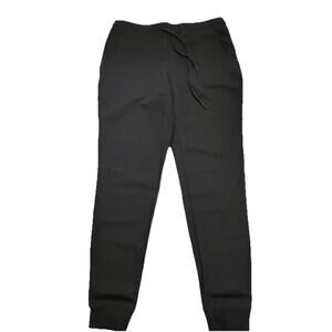 American Giant Ponte Knit City Jogger Pants Womens Small Black Pull On Casual